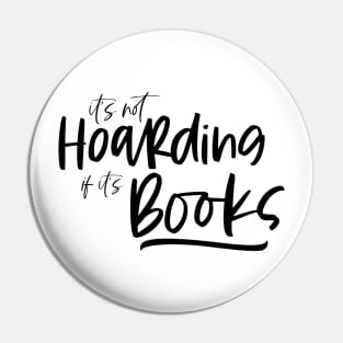 It's not hoarding if it's books Pin