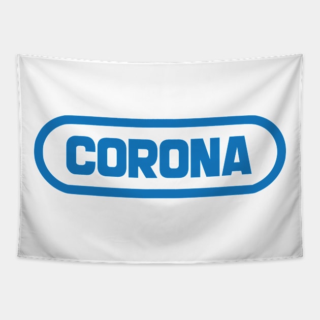 Corona City Tapestry by AvoriseStudio