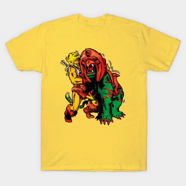 Discover He-Man and Battle Cat - He Man Battle Cat - T-Shirt