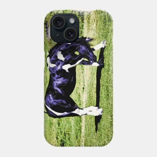 Horse / Maléa is looking for the Kobold - children's book WolfArt Phone Case