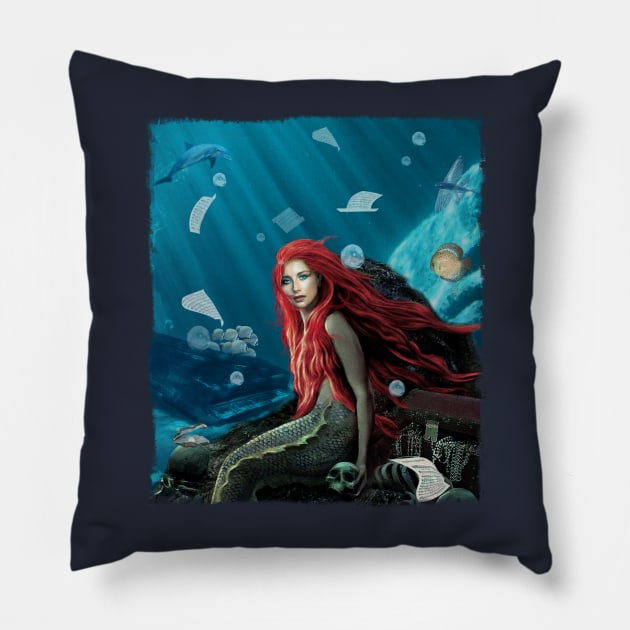 Pandora's Aquarium Pillow by damonthead