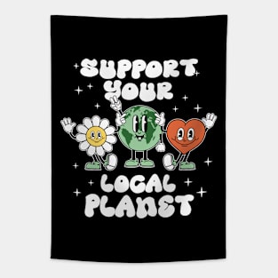 Support Your Local Planet Tapestry