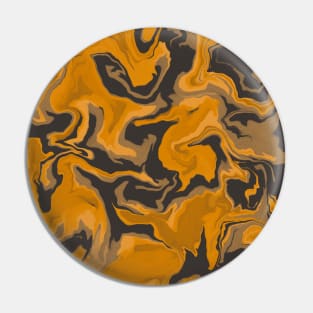 Shades of  Moody Yellow and Gray Aesthetic Marble Pattern Pin