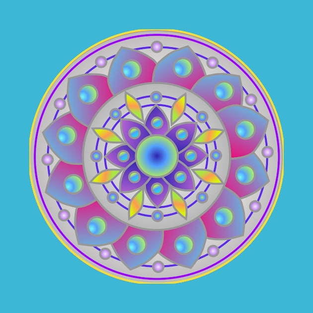 Wishing for Spring...Mandala by FaerieMamaFree