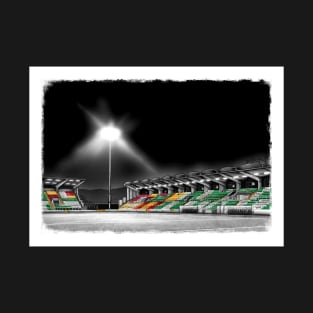 Tallaght Stadium - Shamrock Rovers League of Ireland Football Artwork T-Shirt