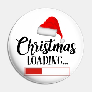 Christmas Loading T-shirt Pin