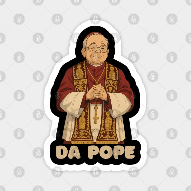 Pope-Leo Magnet by Creatifly Graphic Tees