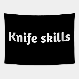 Knife skills funny surgeon Tapestry