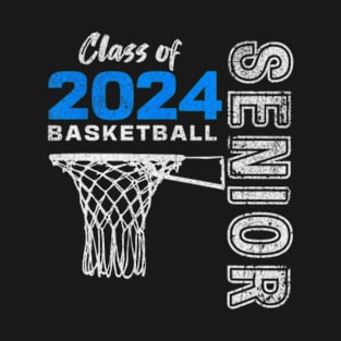 Basketball Player Senior Class Of 2024 Graduation 2024 T-Shirt