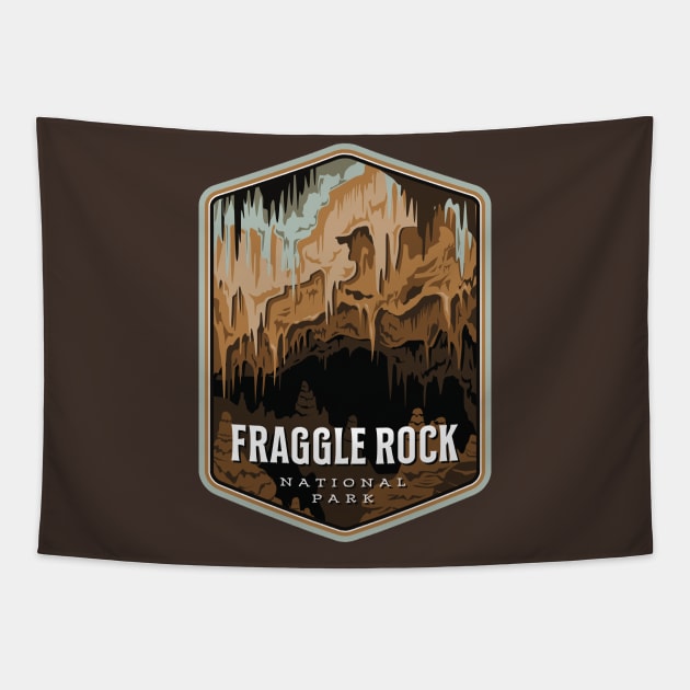 Fraggle Rock National Park Tapestry by MindsparkCreative