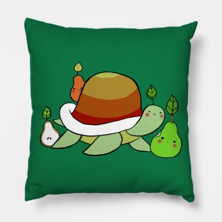 Pear Turtle Pillow