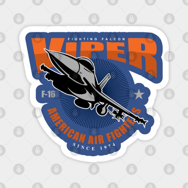 F-16 Viper Patch Magnet by TCP