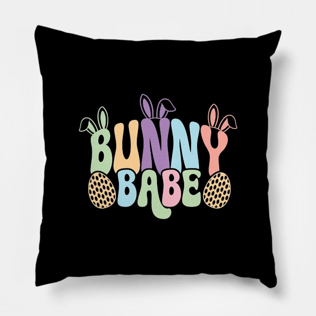 Easter Bunny Babe Pillow by GoodWills