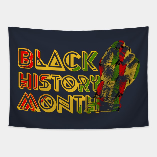 Black history month classic hands Tapestry by AchioSHan