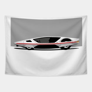 My drawing of the Modulo Concept Car Tapestry