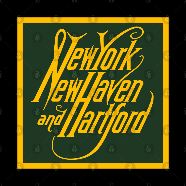 New York, New Haven and Hartford Railroad by Railway Tees For All