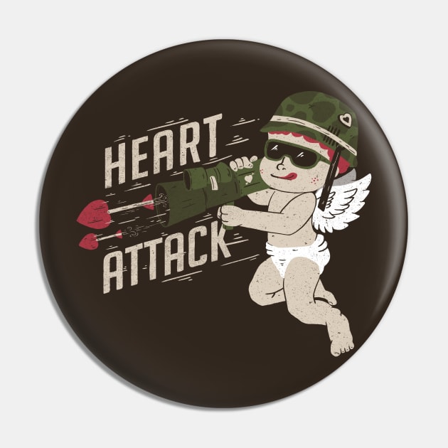 Heart Attack Pin by Tobe_Fonseca