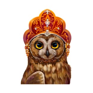 An owl in a kokoshnik T-Shirt