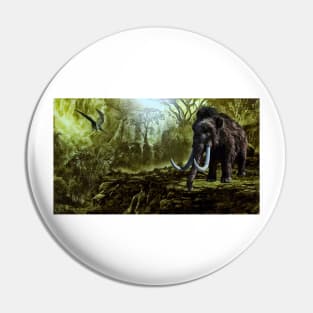 Woolly Mammoth - Dinosaur Pin