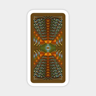 Serpent Mound Cymatics 64 Magnet