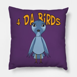 Steller Jay & Logo Pillow