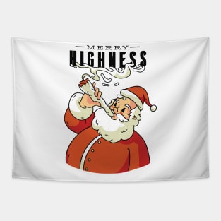 Merry Christmas | Funny Santa Tapestry