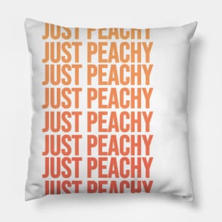 Just Peachy Pillow