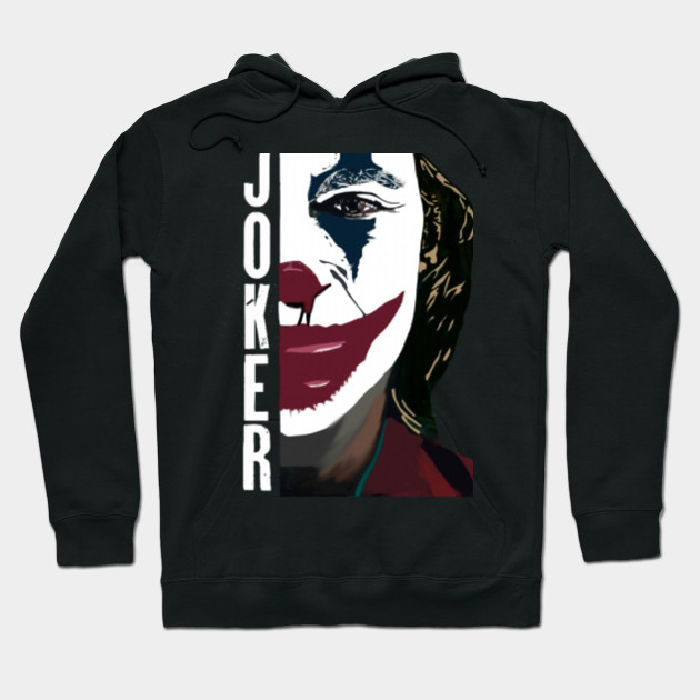 Joker Half Face Joker Hoodie Teepublic