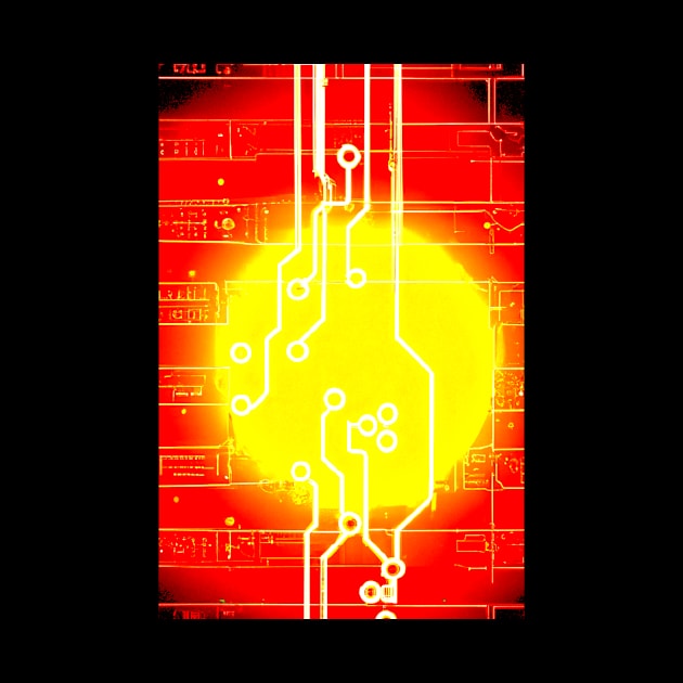 Red circuit board by SEMPRINT