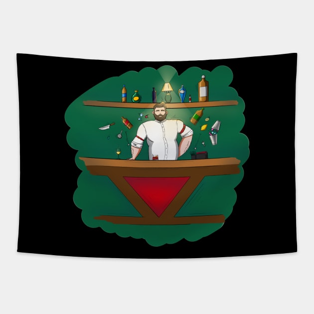 bartender Tapestry by ByDesign