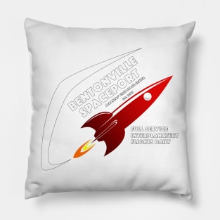 Bentonville Spaceport Pillow