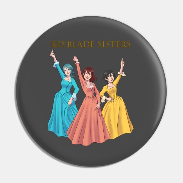 Keyblade Sisters Pin by ImaginativeJoy