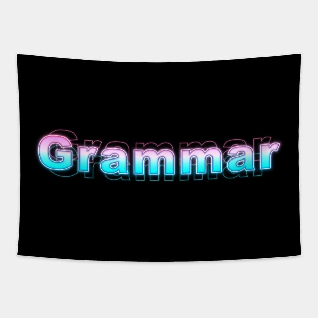 Grammar Tapestry by Sanzida Design