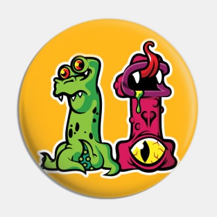 11 Monsters Pin