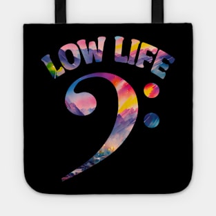 Low Life Bass Clef Tote