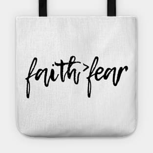 Faith Over Fear Tote