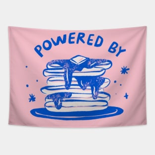 Powered by Pancakes Tapestry