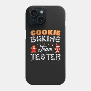 christmas cookie baking team tester2 Phone Case