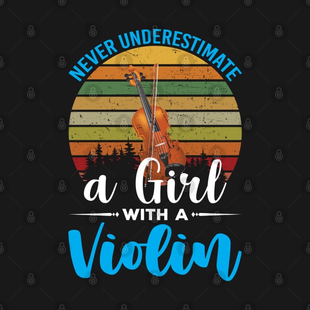 Never Underestimate a Girl with a Violin by CRE4TIX