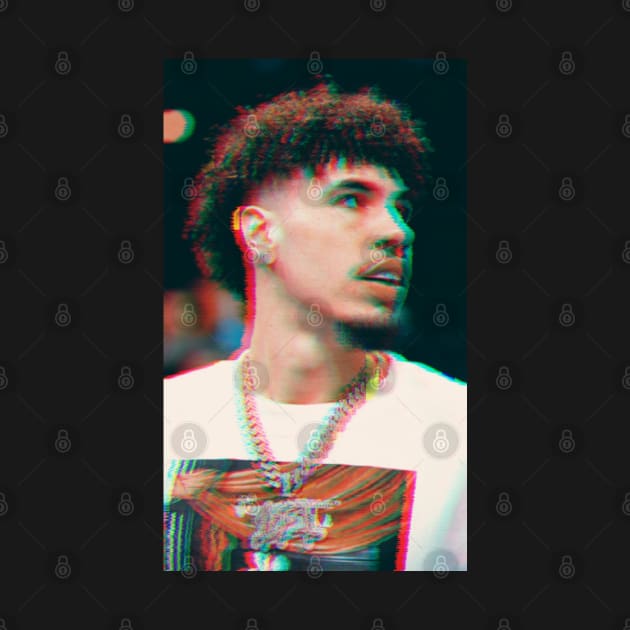 Lamelo Ball Glitch by Playful Creatives