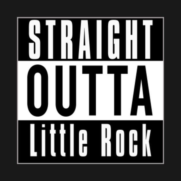 Disover Straight Outta Little Rock - Straight Outta Compton - T-Shirt