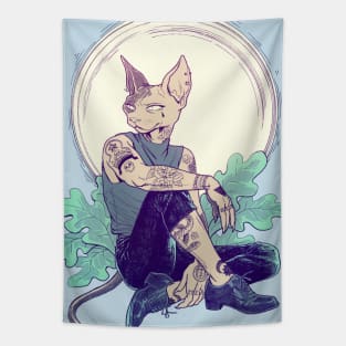 Fashion Cat Tapestry