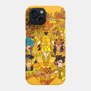 Gold Saints Phone Case