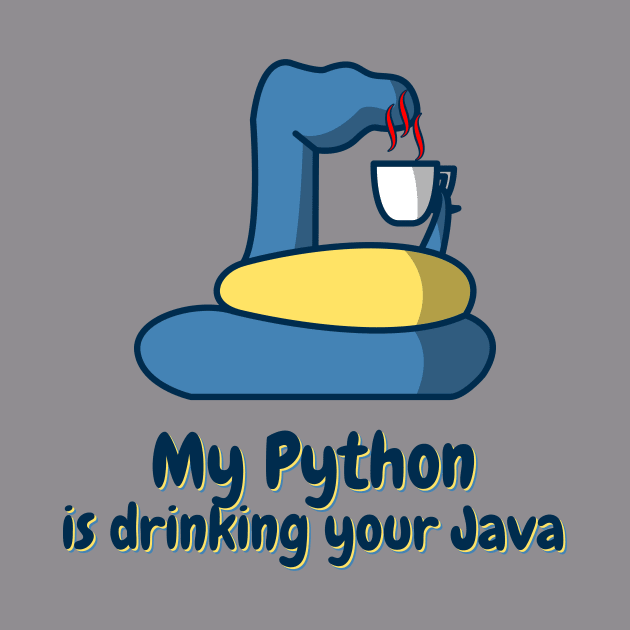 my python is drinking your java by Reesh