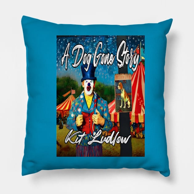 A Dog Gone Story Cover Pillow by Lord Amleth