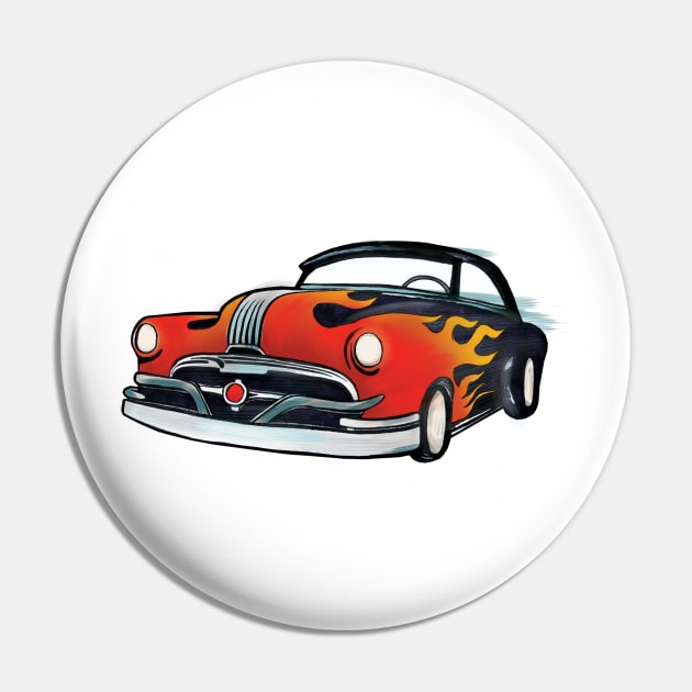 Hot Rod Pin by Sloosh