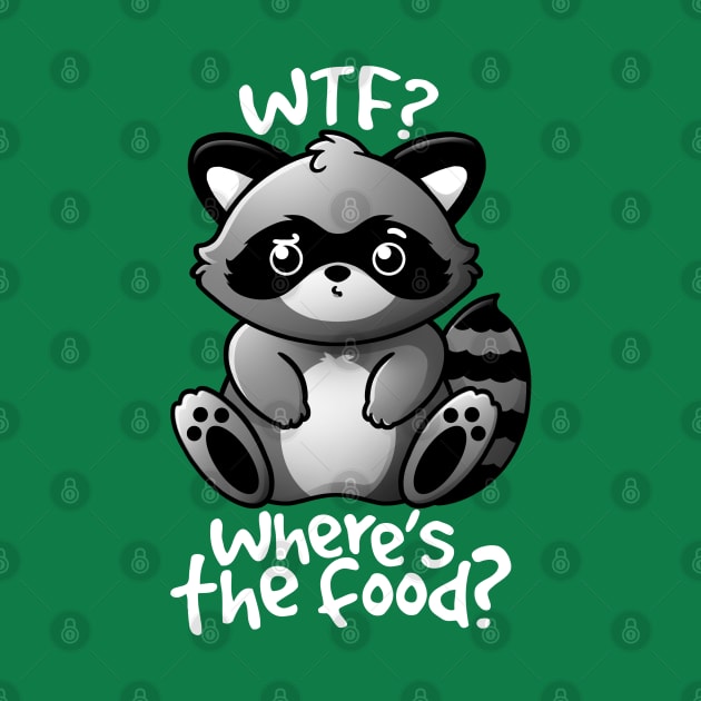 WTF raccoon by NemiMakeit