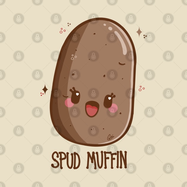 “Spud Muffin” Cute Potato Spud by CyndiCarlson