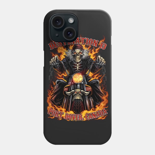 Skeleton Rider Phone Case by FlylandDesigns