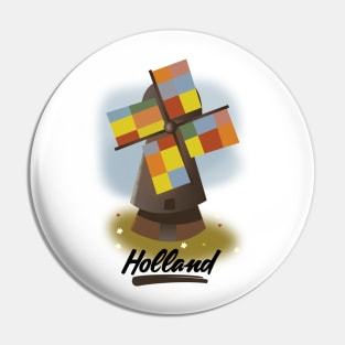 Holland Windmill Pin